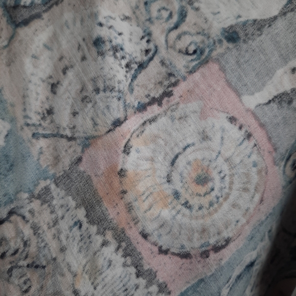 Vintage 1950s Sidney Kramer Seashell Dress - Picture 8 of 11